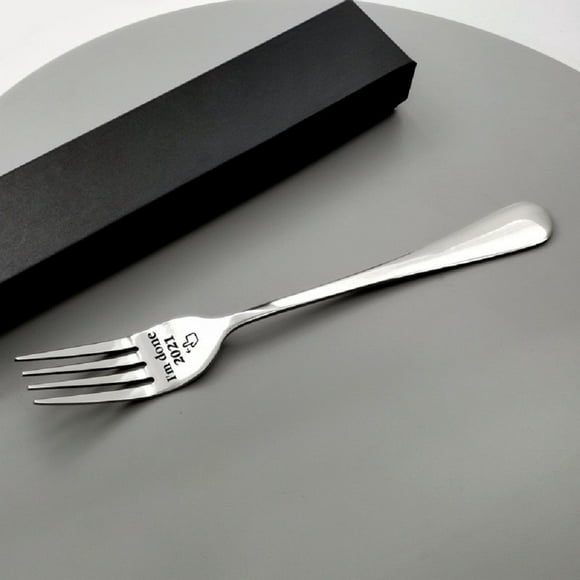 Engraved Fork Present for Husband Madam Family and Friends Tableware Gift